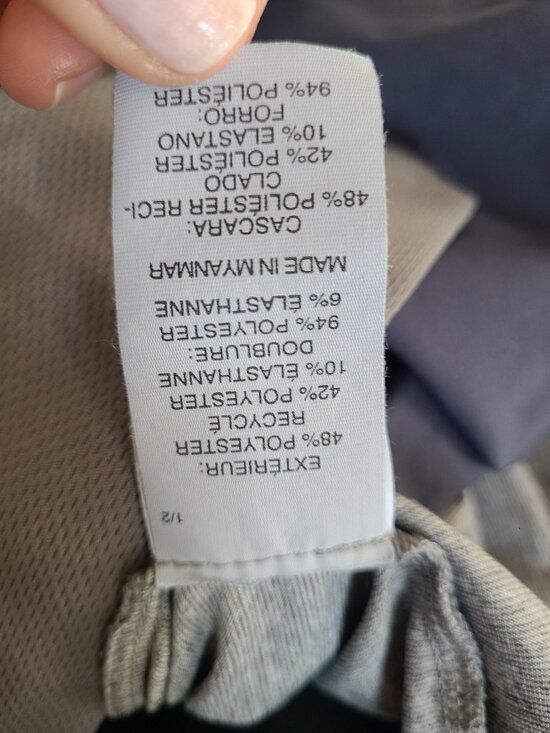 Vuori Core Blue Lined Patterned Drawstring Men's Short Size M - Picture 9 of 9